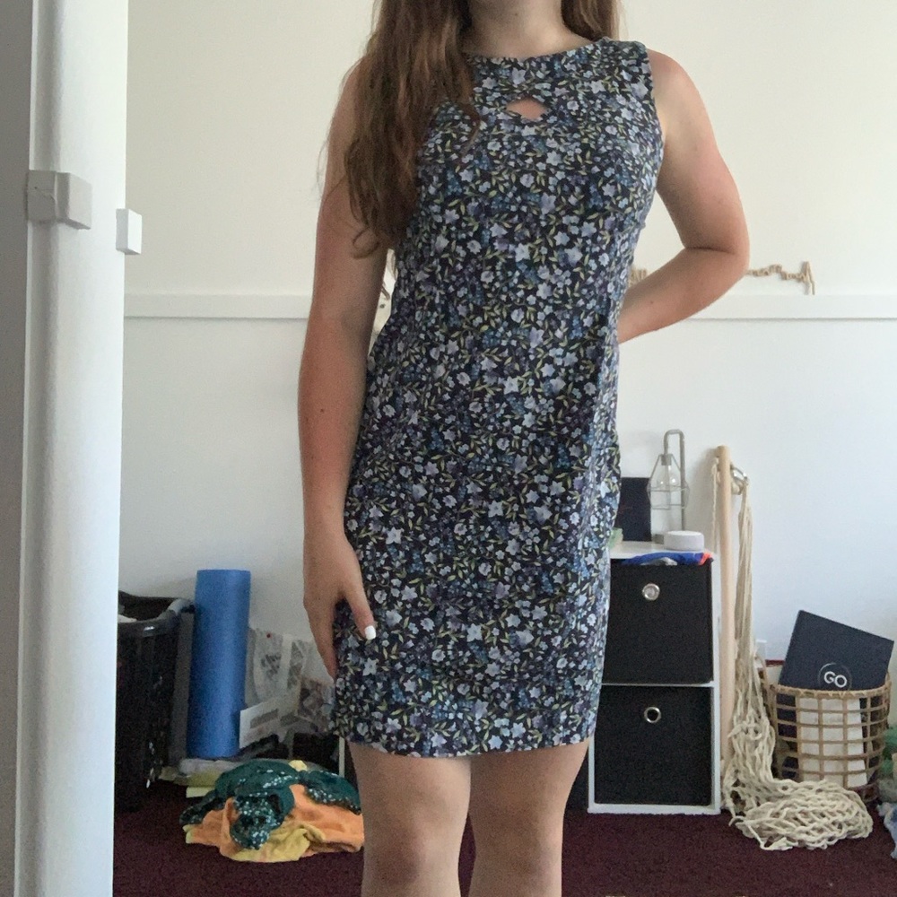 Vintage floral dress